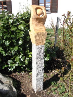 Gartenskulptur