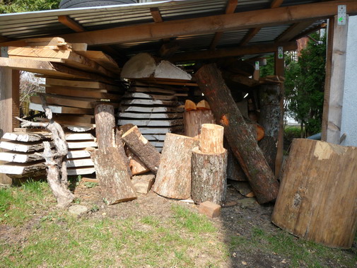 Holzlager