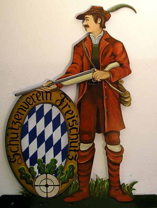 Maibaumschild Schützenverein